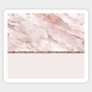 Bastione rose gold marble Sticker